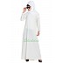 A-line inner abaya- White A-line inner abaya- White